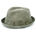 thumbnail image 5 of Men's Washed Cotton all Season Jeans Fedora Sun Hat, 5 of 7