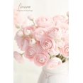 thumbnail image 3 of Ranunculus Artificial Flowers 18 Pcs Ivory Faux Silk Mini Ranunculus Bulk Fake Wedding Filler Flowers for DIY Bouquets, Centerpieces, Shabby Blush, 3 of 5