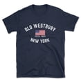 thumbnail image 1 of Old Westbury New York Patriot Men's Cotton T-Shirt, 1 of 1