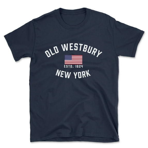 Old Westbury New York Patriot Men's Cotton T-Shirt