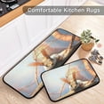 thumbnail image 5 of SKYSONIC Cute Squirrel Autumn Kitchen Rugs Set of 2, Fall Forest Animal Floor Runner Area Rug Washable Carpet Mat Perfect for Living Room Bedroom Entryway, 5 of 7