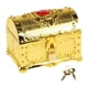 thumbnail image 1 of Cofre del tesoro pirata Caja de almacenamiento de cofre pirata Cofre del tesoro pirata para Halloween, 1 of 9