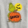 thumbnail image 3 of The Grinch - Grinch And Pumpkin - Toddler & Youth Crewneck Fleece Sweatshirt, 3 of 5