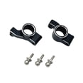 thumbnail image 1 of Conjunto de copa de asiento de rueda trasera RC, piezas de repuesto para coche RC Wltoys 244016 Hobby Plata negra, 1 of 9