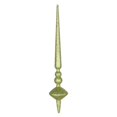 thumbnail image 1 of Vickerman M183473G 18 in. Lime Glitter Cupola Finial Ornament  2 per Bag, 1 of 3