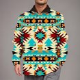 thumbnail image 3 of BiZtdJrK Aztec Western Jackets for Men Casual Zipper Long Sleeve Winter Warm Jacket Coats Vintage Print Soft Comfy Jackets Coat Sales For Today On Walmart Mint Green XXL, 3 of 5