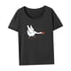 thumbnail image 4 of Camiseta para mujer Tops de verano Camisa de cuello redondo de recuerdo para desplazamientos Regalo de damas L, 4 of 7