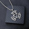 thumbnail image 1 of Cross-Border Foreign Irish Carnival Couple Necklace Female Celtic Knot Charm Trendy Unisex Necklace, 1 of 4