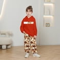 thumbnail image 2 of YAYUBA Kids Sweatsuit Boys Graphic Long Sleeve Hoodie Pullover Tops and Pants Casual Fall Clothes for Boys, 2 of 4