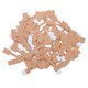 thumbnail image 4 of Jewelry Tags For Selling Writable Adhesive Brown Paper Stickers Jewelry Labels 300Pcs, 4 of 5