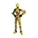 thumbnail image 2 of HWRETIE Figura De Acción De Robot Articulada Móvil De 13 Pulgadas Regalo Perfecto De San Valentín Para Él, Tiempo De Juego Divertido E Interactivo, 2 of 6
