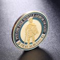 thumbnail image 5 of Moneda Dios Guardia Soldado Armadura Conmemorativa Colección Bitcoin sin moneda, 5 of 5