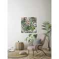 thumbnail image 4 of Wild Foliage Painting Print on Wrapped Canvas, 4 of 7