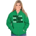 thumbnail image 4 of Cheat Codes For Losers Video Gamer Zip Up Hoodie Men's Women's Brisco Brands 2X, 4 of 6