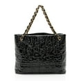 thumbnail image 3 of Pre-Owned Chanel Patent Leather Puzzle Tote, 3 of 11