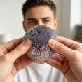 thumbnail image 5 of Slush Squish, Crunchy Squish Stress Ball, Waxberry Moldable Crunchy Stress Ball, Ice Skin Fidget Sensory Toys, Satisfying Squish Relaxing Fidget(Gray), 5 of 6