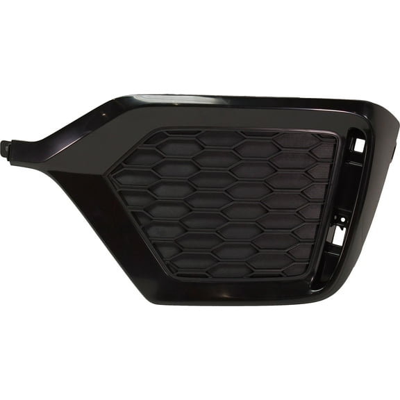 Bumper Trim Compatible with 2017-2019 Honda Civic Rear, Left Driver Primed