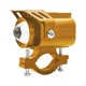 thumbnail image 5 of Faro De Motocicleta 2 faros delanteros para motocicleta, impermeables, LED para motocicleta (dorado), 5 of 8