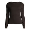 thumbnail image 5 of Free Assembly Long Sleeve Rib Crew Top Women's, 5 of 7