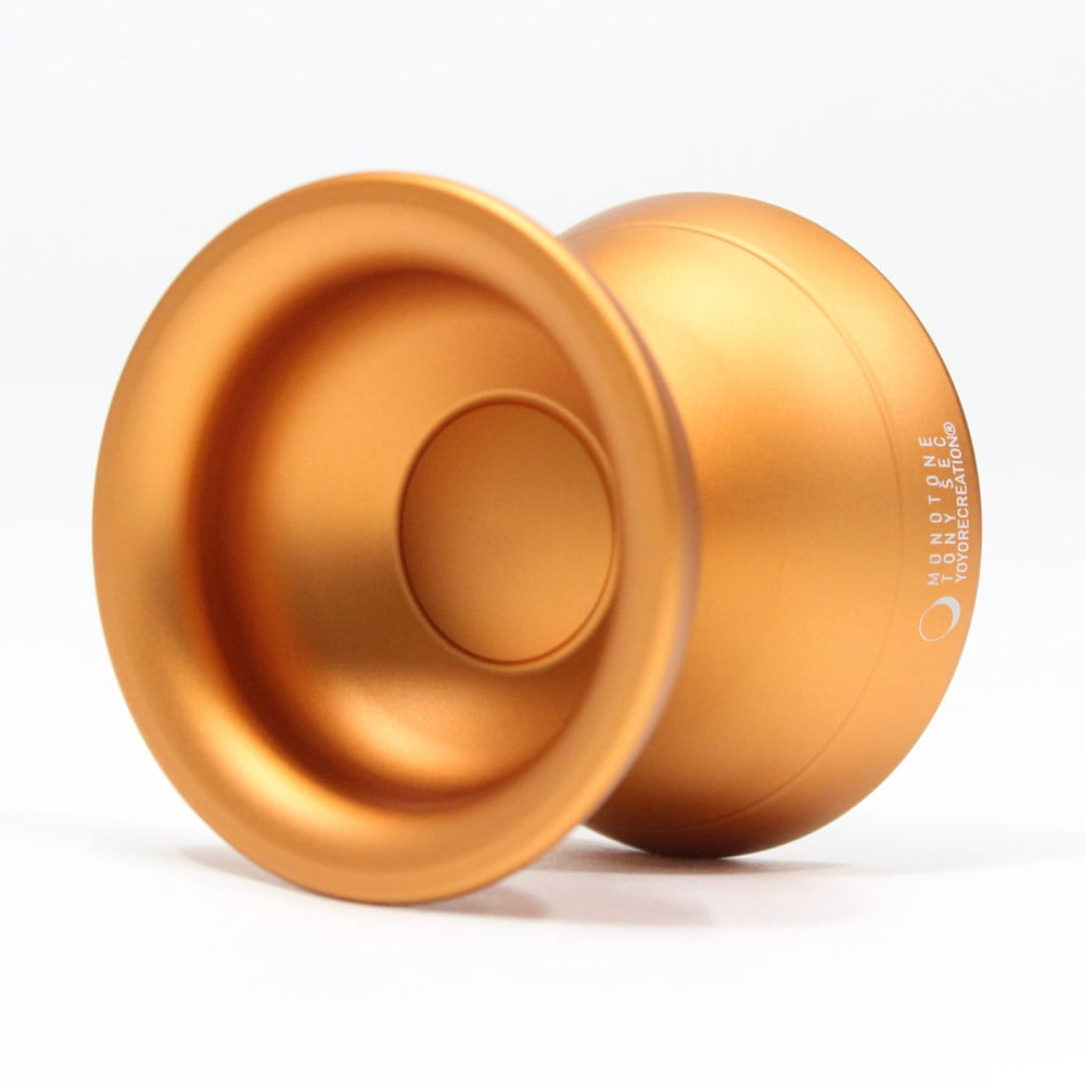Yoyorecreation Monotone Yo-Yo - Mono-metal - Czech technician Tony Šec Signature YoYo (Orange)