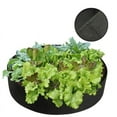 thumbnail image 3 of Large Round Felt Fabric Raised Garden Bed Plants Grow Bags Planter Pot, 27"x11", 3 of 5