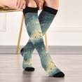 thumbnail image 5 of FORMRS Womens Knee High Socks Casual Long Thick Travel Daily Wear, 1 Pair, Night Forest Scene, 5 of 6