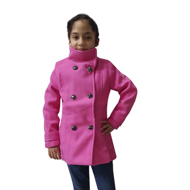 Abrigo para niña Polo Club Originale ABN12 fucsia Long Beach Polo Club ABN12FU/Casual/Abrigo