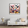 thumbnail image 3 of Hilo algodón ecológico bordado Likrtyny 11CT 3 hebras impresión 40*40cm Kit serie dibujos animados punto cruz Mickey y Minnie Date in the Park, 3 of 9