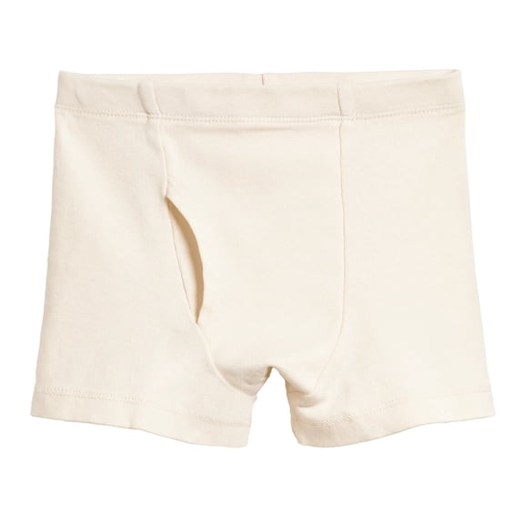 Boys Organic Cotton Boxer Brief | Oatmeal
