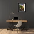 thumbnail image 3 of SMO 19x24 Black Ornate Wood Framed with Double Matting Museum Art Print Titled - Merced River flows through Yosemite National Park in California, 3 of 4