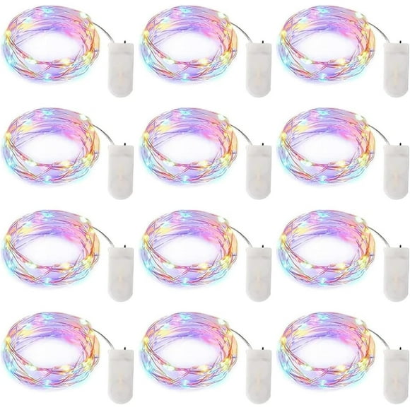 Fairy Lights Brightown, color pastel, LED para el día de Pascua, 7 pies, 20 luces