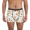 thumbnail image 2 of Goofa Floral Strawberr Printed Men's Boxer Briefs Underwear, Moisture-Wicking Underwear, Trunk,Soft and Breathable Cotton Underwear-Large, 2 of 9