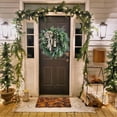 thumbnail image 6 of Christmas Flower Garland Outdoor Home Decoration Outdoor Autumn Wreath, 6 of 6