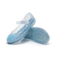 thumbnail image 3 of Leeye Girls' Glitter Jelly Mary Jane Shoes, Flat Heel, Medium Width, Perfer for Playdate Beach Trip & Summer Adventures, Blue, 2.5-3 Years (Toddler Girls'), 3 of 6