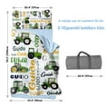 thumbnail image 5 of Kainsy Toddler Nap Mat, Personalized Name Tractor Series Nap Mats for Daycare Preschool Kindergarten Sleeping Bag for Kids Boys Nap Mat with Removable Pillow and Soft Blanket Green, 5 of 9