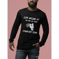 thumbnail image 3 of Old Glory Mens Comfort Zone Dirt Bike Long Sleeve Graphic T Shirt, 3 of 6
