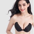 thumbnail image 4 of Women Bra Strapless Breathable Lightweight Front Close Backless Bra Push up Bra, 4 of 10