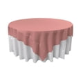 thumbnail image 1 of LA Linen TCpop72x72-RoseP79 Polyester Poplin Square Tablecloth, Dusty Rose - 72 x 72 in., 1 of 1