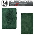thumbnail image 4 of Allytech Case for Fire HD 8 inch 8th Gen 2018/ 7th Gen 2017/ 6th Gen 2016, Flip Stand PU Leather TPU Back Shockproof Card Slots/Pen Holder Case for Amazon Kindle Fire HD 8 2018/2017/2016, Green, 4 of 10