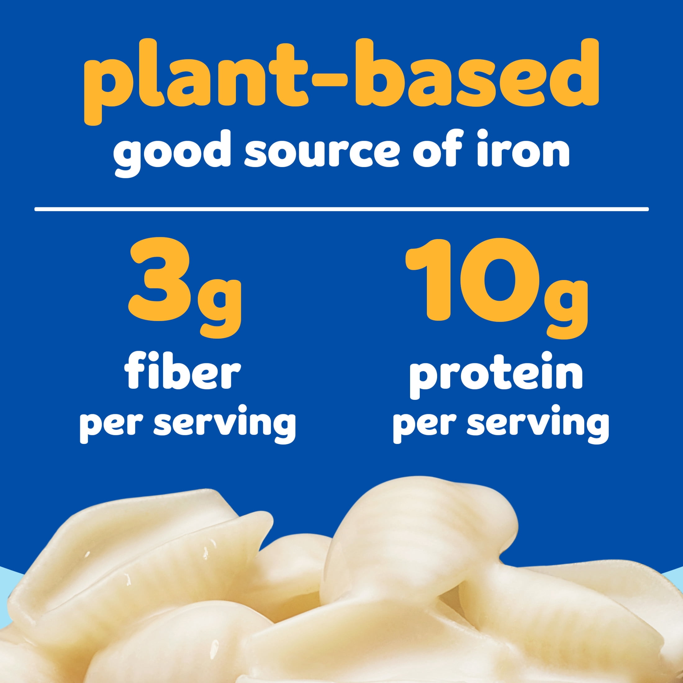 (2 pack) Kraft NotCo Lactose Free Mac and Cheese, Plant Based, 1 Box, White Cheddar Style, No Artificial Dyes, Good Source of Iron (15%), 10g of Protein (8%), 6 oz