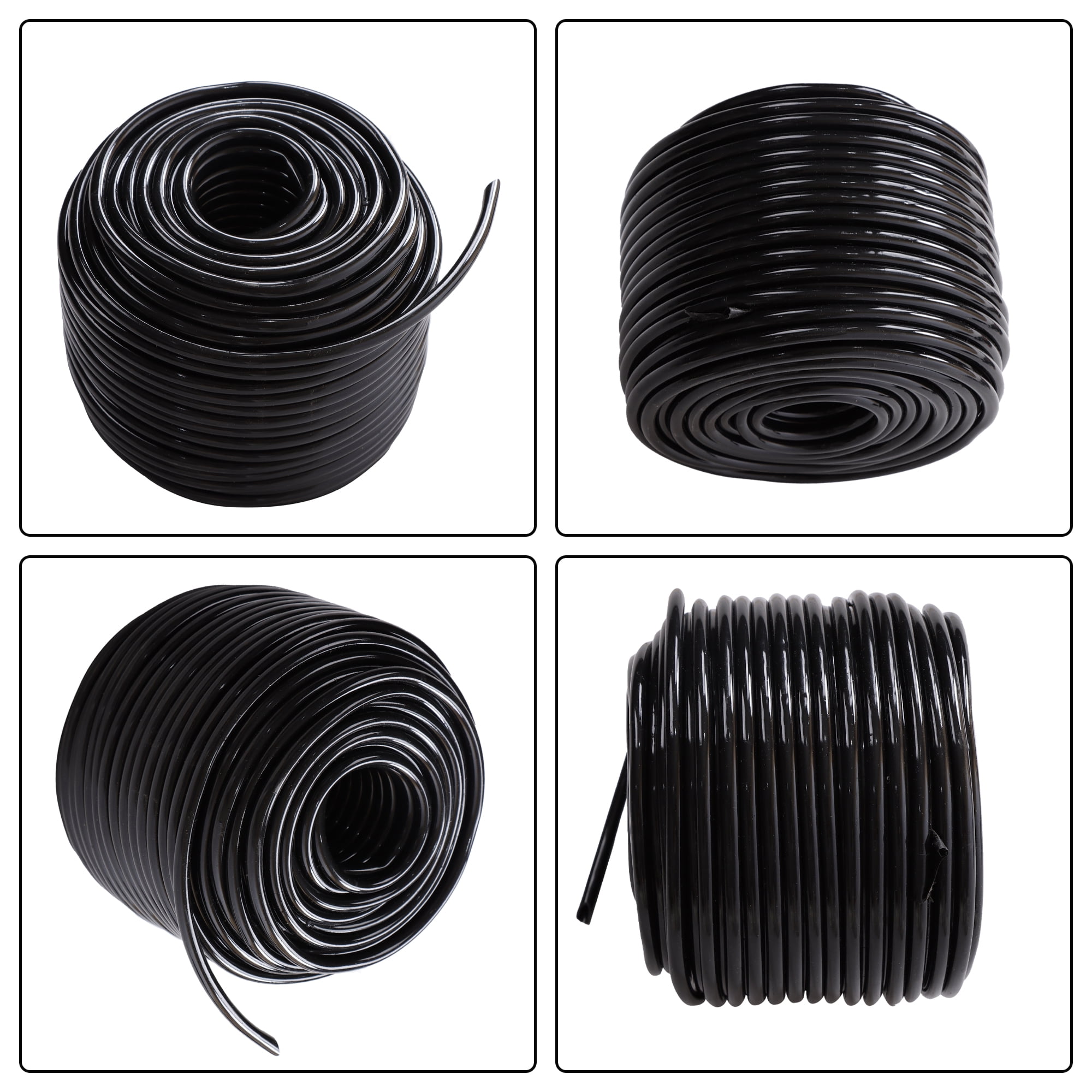 labwork 240FT Drip Irrigation System Kit with 1/2 inch 1/4 inch Irrigation Tubing Hose and Accessories