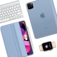thumbnail image 4 of Transparent Hard Back Soft Edge Case for New iPad 10th Gen/Mini 6, iPad Air 4/5 (10.9 Inch), 10.2 Inch Model - Pink Protective Cover, High-Durability Premium Material, Easy to Install, Ideal for, 4 of 5