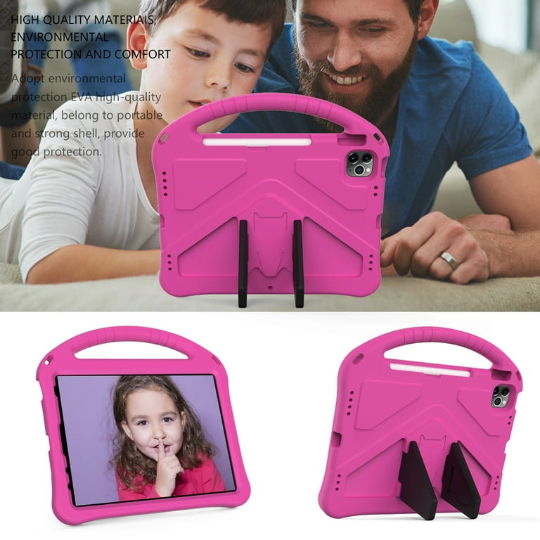 Case For iPad 10.2 iPad 9th 8th 7th generation Funda Tablet Shockproof Hard  Case Military Heavy Duty Silicone Rugged Stand Cover