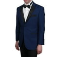 thumbnail image 5 of Adam Baker Men's Classic & Slim Fit Two-Piece Formal Tuxedo Suit - Available in Many Sizes, 5 of 5