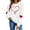 Valentines Day Outfit Women-A05White, variant on Mifsaly Valentines Day Outfit Women Heart Print Sweatshirts Long Sleeve Crewneck Sweatshirt Casual Loose Pullover Tops Valentine's Festival Party Spring Fall Outfits