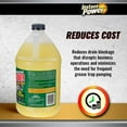 thumbnail image 4 of Commercial Drain Maintainer - Liquid Enzyme Clog Remover, Cleans and Deodorizes, Reduces Drain Blockages, 1 Gal, 4 of 4