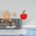 thumbnail image 2 of Arte De Pared Tejido De Ratán Y Figura De Cerámica, Decoración única Para Colgar En La Pared Y Adorno De Escultura De Fruta Para Salón De Té, Pasillo, Dormitorio, Porche, Cafetería, Sala, 2 of 8