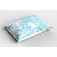thumbnail image 2 of Ambesonne Nature Pillow Sham 2 Pack, Glisten Fish Sunlight, 26"x20", Blue Purple White, 2 of 3