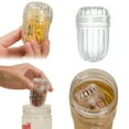 thumbnail image 2 of Plastic Tea Separator Tea Ball Tea Filter Flower Tea Tea Ball Lot A0 N1S6 L, 2 of 9