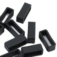 thumbnail image 6 of Rubber Replacement Watch Band Strap Loops Silicone Watch Strap Keeper Retainer Holder Loop 20MM Black, 6 of 6